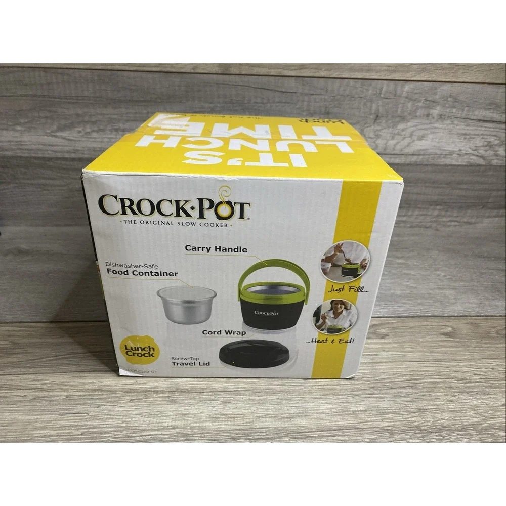 Crockpot Electric Lunch Crock Portable Food Warmer for On-the-Go 20-Ounce NEW